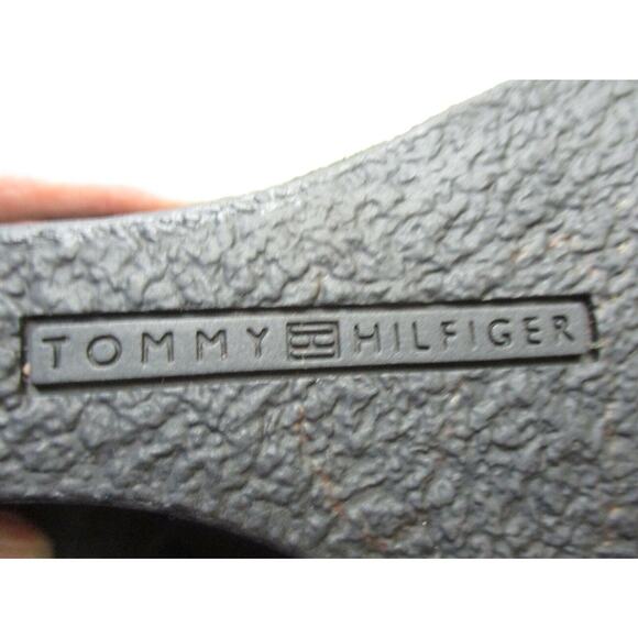 Tommy Hilfiger Womens Black Suede Wedge Chelsea Ankle Boots Booties Size 9.5 M - Picture 11 of 12